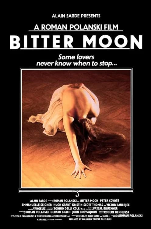 Bitter Moon film posteri