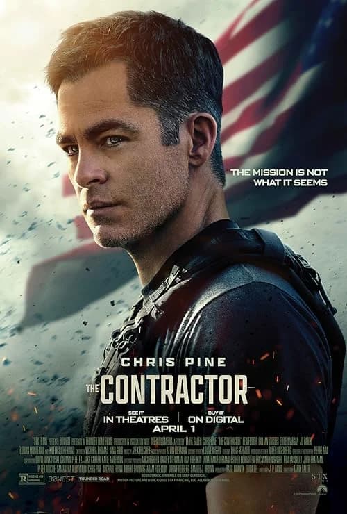 The Contractor film posteri